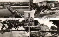 CPA Toulouse Pont Suspendu
