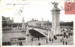 CPA Paris the Bridge Alexandre III