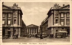 CPA Paris Rue Royale Royal Street