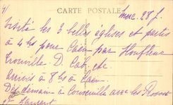 CPA Rouen the Large Clock