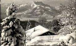 CPSM Leysin et les Dents du Midi