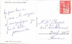 CPSM Leysin et les Dents du Midi