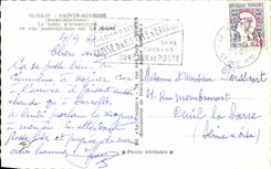 CPSM Sainte Address the table of orientation and panoramic sight on Le Havre