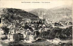 CPA Lourdes the Pyrenees View