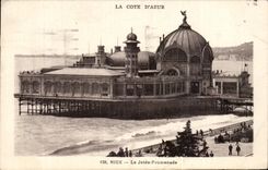 CPA Niza la caminata del embarcadero