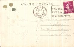 CPA Niza la caminata del embarcadero