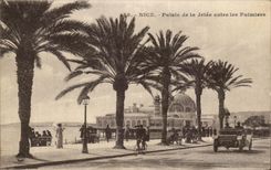 CPA Niza Palais del embarcadero entra en las palmeras