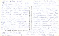 CPA Amelie Les Bains the Pujade Thermal baths