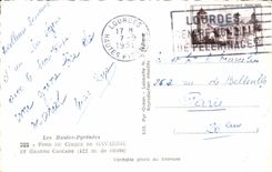 CPA the High Pyrenees Fund Of the Circus De Gavarnie And Grande Cascade