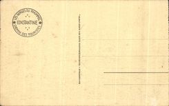 CPA Constantina la escalera de la manera de los turistas debajo del puente Sidi Rached Argelia