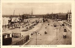 CPA Bordeaux Quays Opposite the Quincunxes