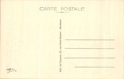 CPA Bordeaux the Monument of the Of Gironde ones