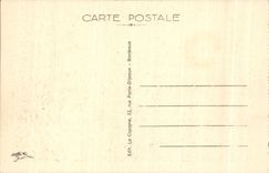 CPA Bordeaux the Large Theater