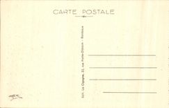 CPA Bordeaux Alleys of Tourny at the bottom the Large Theater