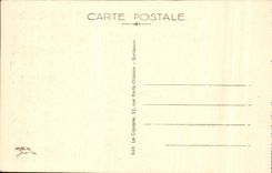 CPA Bordeaux the Terrace of the Public garden