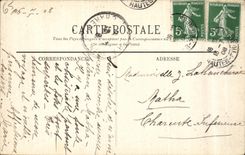 CPA Lourdes the Prayer with the Swimming pools