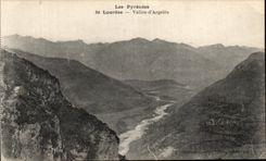 CPA the Pyrenees Lourdes Valley D' Argeles