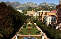 CPSM Marvellous Sites Of the Dimension Menton gardens of the casino
