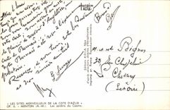 CPSM Marvellous Sites Of the Dimension Menton gardens of the casino