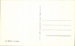 Estacion de tren de CPA Metz