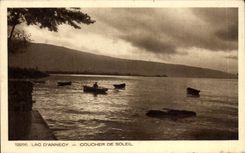 CPA Lake Annecy Sunset