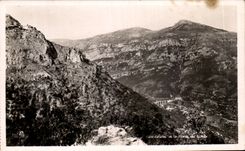 CPA Gourdon y el puente del lobo