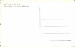 Patio de la caneria de dios del hotel de CPA Beaune