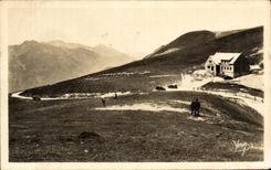 CPA the Pyrenees the Collar of Aubisque and Hotel trade