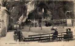 CPA Lourdes the Cave