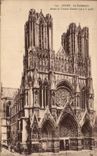 CPA Rheims the Cathedral Before the Great War