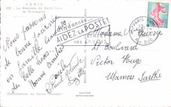 CPSM Paris La Basilique du Sacre Coeur de Montmartre