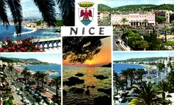 TARJETA MODERNA Niza la dimension de la entrada azul del puerto