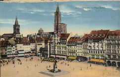 CPA Strasbourg Places Kleber