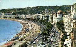 CPA la dimension Niza del azul la caminata del ingles