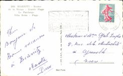 CPA Biarritz Folklore Danse 