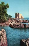 CPSM Environs Cannes Ruines of the Old Castle Strengthens Abbey of Lerins