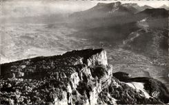 CPSM In Savoy Valley Of Chambery Nivolet and Mountain of Granier the Seen Air one