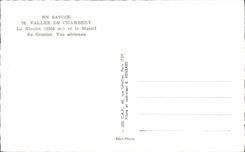 CPSM In Savoy Valley Of Chambery Nivolet and Mountain of Granier the Seen Air one