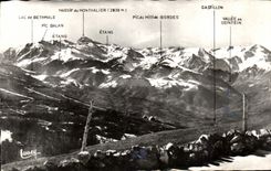 CPA Surroundings Of Dirtied Of Salat Mountain of Montralier area of Bethmale Castillon Sentein