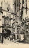 CPA Rouen the Large Clock