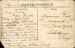 CPA Bridge of Ouilly Stopping and the Factory Landry Brothers (chart toilee)