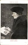 CPA Musee de Louvre Holbein Portrant D'Erasme