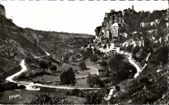 CPA Rocamadour Vue d'Ensemble