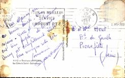 CPA Environs d'Hyeres La cote Saint Salvadour