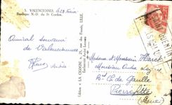 CPA Valenciennes Basilica of St Cord