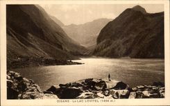 CPA Oisans the lake Lovitel