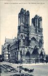CPA Rheims the Cathedral before the War