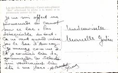 CPA Lake Of Settons Boat car Bee slide block carrying out Fishing with the Drag and the Walk around the Lake