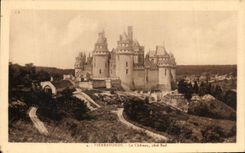 CPA Pierrefonds Le Chateau Cote Sud
