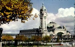 CPSM Limoges Train station Of the Benedictines